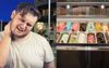 Big Unit Pretends To Consider Exotic Ice-Cream Flavours Before Choosing Mint Choc Chip