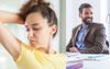 Awkward Armpit Sniff Definitely Noticed By Hot Colleague