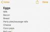 Automatic Bold To First Word In iPhone Notes Adds Dramatic Touch To Grocery List