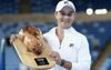 Ash Barty Celebrates Yarra Valley Victory With Innagural ‘Coles Roast Chook Trophy’