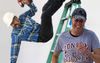 Paid Leave Porter Giggles While Shaking Terrified Electrician’s Ladder