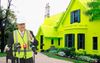 Scotty From Marketing Repaints Kirribilli House Hi-Vis Fluro To Remind Voters He’s One Of Them