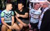 Gallen Visits Blues Sheds At Full Time To Give Tips On How To Deal With Scotty’s Photo Opps