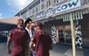 JT Kicks Off Conditioning Drills By Sending Maroons Into The Mad Cow To Wind Up Some Army Boys