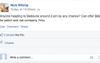 Bloke Hits Facebook To See If Anyone Happens To Be Heading To Woop Woop With A Spare Seat