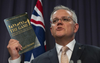 Scomo Picks Up His Battered Copy Of ‘The Game’ In Effort To Appeal To Women Come Election Time