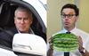 Littleproud Makes Peace With McCormack By Gifting Him A Genuine Chinchilla Watermelon