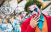 Local Girl Spends Costume Party Avoiding Eye Contact With Weird Dude Dressed As ‘The Joker’