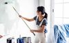 Wife Genuinely Considering Applying For The Block After Re-Painting Guest Bedroom Over Weekend