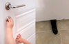 Woman Who Has Both A Toddler And A Cat Says Goodbye To Ever Shitting In Peace Again