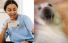 Lazy Dog That Barely Moves All Day Suddenly Very Energetic As Soon As Owner Tries To Take A Photo