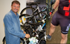 Middle Aged Man Shopping For Bike Gear Asks Employee To Point Him Towards The Most Ball Hugging Lycra Shorts