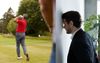 Junior Consultant Forces Himself To Learn Golf In The Hope That It’ll Better His Career