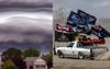 Dark Clouds Form Across Riverina As High Pressure System Of Diesel Soot And Bundy Fumes Collide For Deni Ute Muster