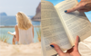 Overstimulated Gen Z Trying To Read At Beach Accidentally Swipes Up On Page Of Her Book