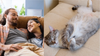 Local Couple Maintain Strong Relationship By Taking Turns Pointing Out Cat Sleeping In Cute Position