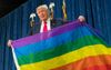 Trump Comes Out As A Proud Homosexual After Assassin’s Bullet Pierces The Gay Ear
