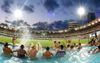 The Gabba Just Not The Same Without A 20-Metre Pool Full Of Rowdy Cricket Fans On The Boundary Line
