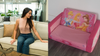 Millennial Woman’s First Big Furniture Purchase Fails To Elicit Same Feeling As The Disney Princess Pullout Sofa