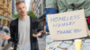“I Believe The Correct Term Is Unhoused” Inner-City Leftie Tells Bloke Holding Homeless Sign