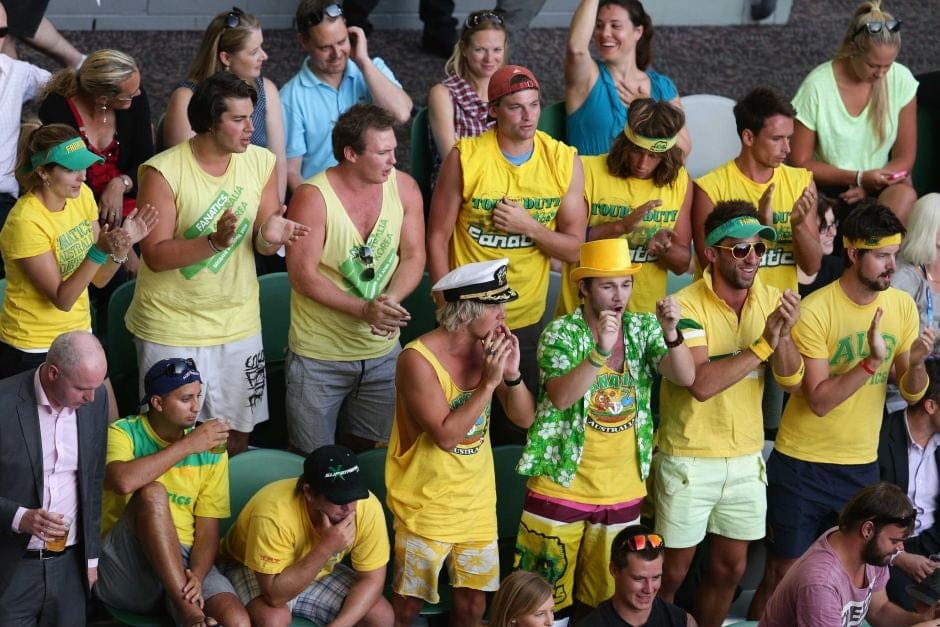 "The Fanatics" Australia's very own "Balmy Army"