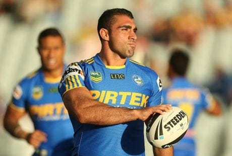 Eels captain and devout "happy clapper" - Tim Mannah