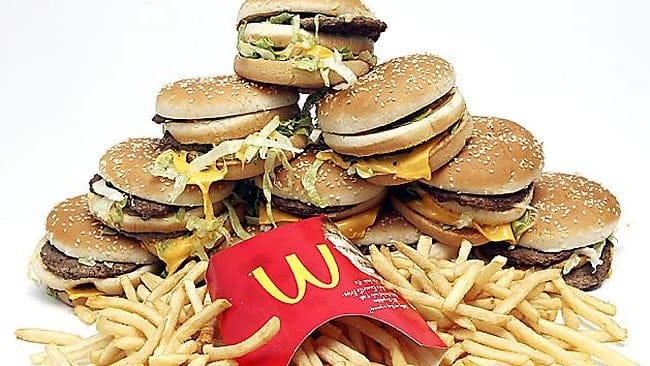 FAST FOOD, the life-shortening American vice is  something that Jarryd Hayne is getting more and more used to