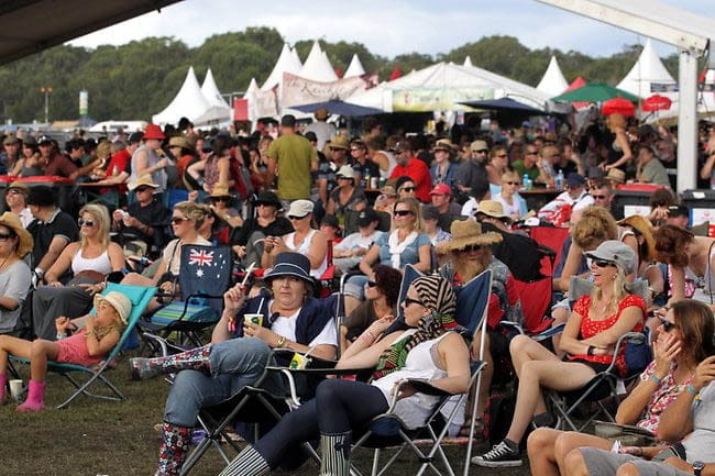Bluesfest is an annual all-ages music festival held on the Easter long weekend in Byron Bay