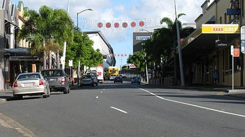 Caxton Street, an iconic strip of Brisbane pubs only a stones throw away from Suncorp Stadium