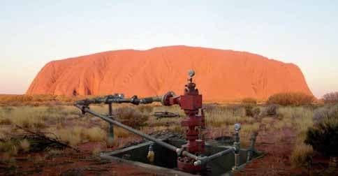 The alleged site of an active CSG drill. PHOTO: Shakyraa Hansen, Facebook.