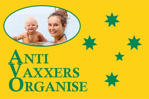 Magnolia and her daughter also feature on the A.V.O political party flag