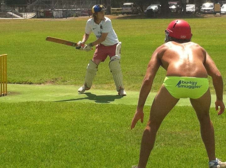 Keegan believes Australian men are even less likely to wear clothes when at home.