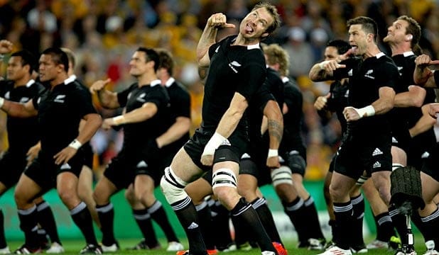 The New Zealand National Rugby League side pays tribute to their proud culture of inclusion with a traditional war dance.