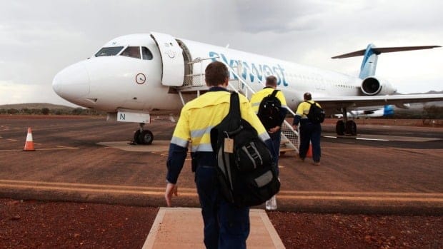 The FIFO (fly in, fly out) blues