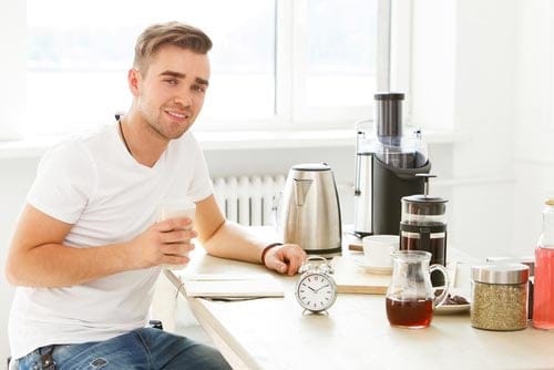 Jai now spends his days drinking organic tea and overseeing his business empire