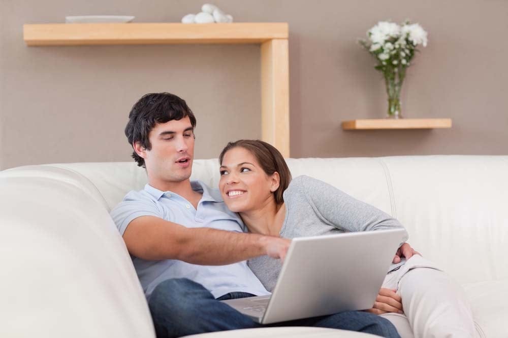 Nick Mallet, 26, watches Netflix and chills out on the couch with his crush.