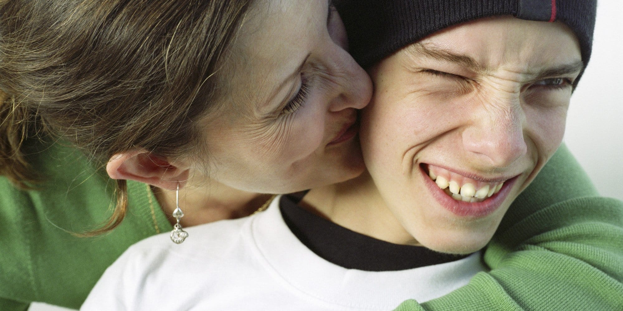 Dianne and her son Charlie, shortly after he began ripping cones.