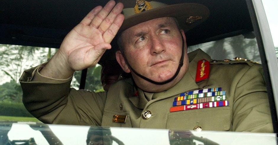 His Excellency General The Honourable Sir Peter Cosgrove AK, MC says Fiji should expect Australia to re-coup if they coup. PHOTO: Supplied.