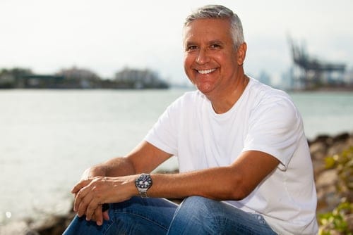 Andrew Maloush, the famous Eastern Suburbs artist behind the new poster