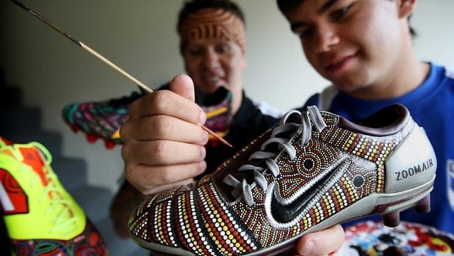 NRL fans are embracing the record breaking grand final today, the first two host two Indigenous captains