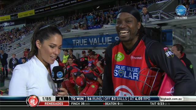 Chris Gayle shocks and sickens the entire nation with his sickening and warm comments toward Mel Mcloughlin.
