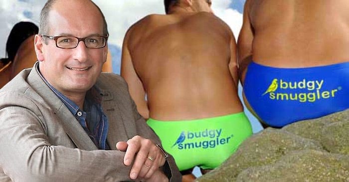 Kochie has a weird obsession with Australian swimwear.