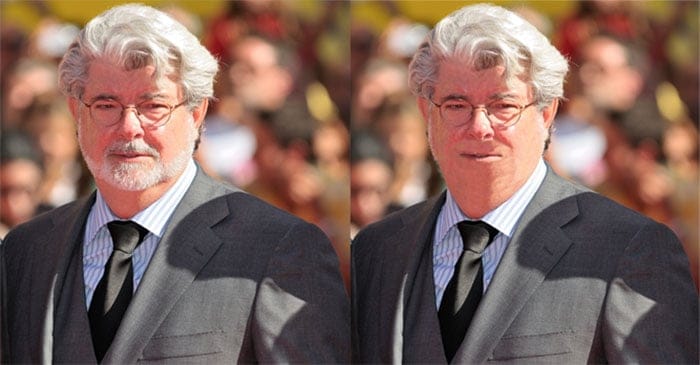 After listening to Sam's mean spirited description of George Lucas, our graphics department discovered that Sam was actually right. PHOTO: Supplied.