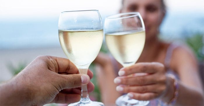 Sam longed for a glass of cold white wine at the end of a hard day. PHOTO: Supplied. 