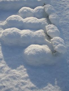 Snowy picture puzzle