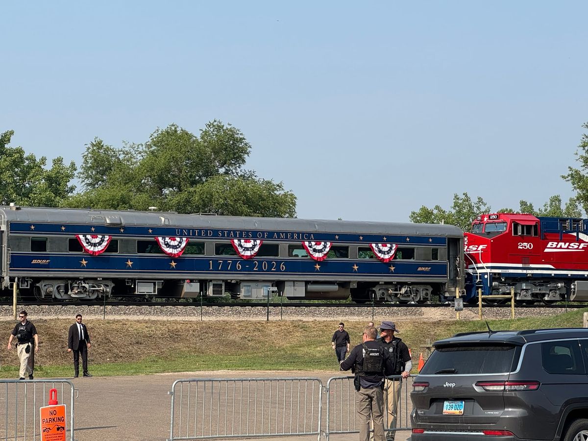 LIVE UPDATES: President Trump Visits Medora for TR Library Dedication