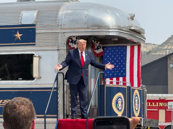 LIVE UPDATES: President Trump Visits Medora for TR Library Dedication