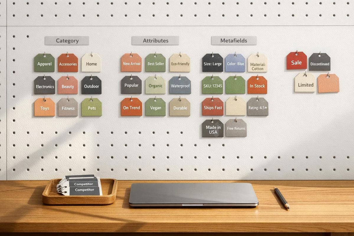 Analyzing Competitor Product Tags for Insights