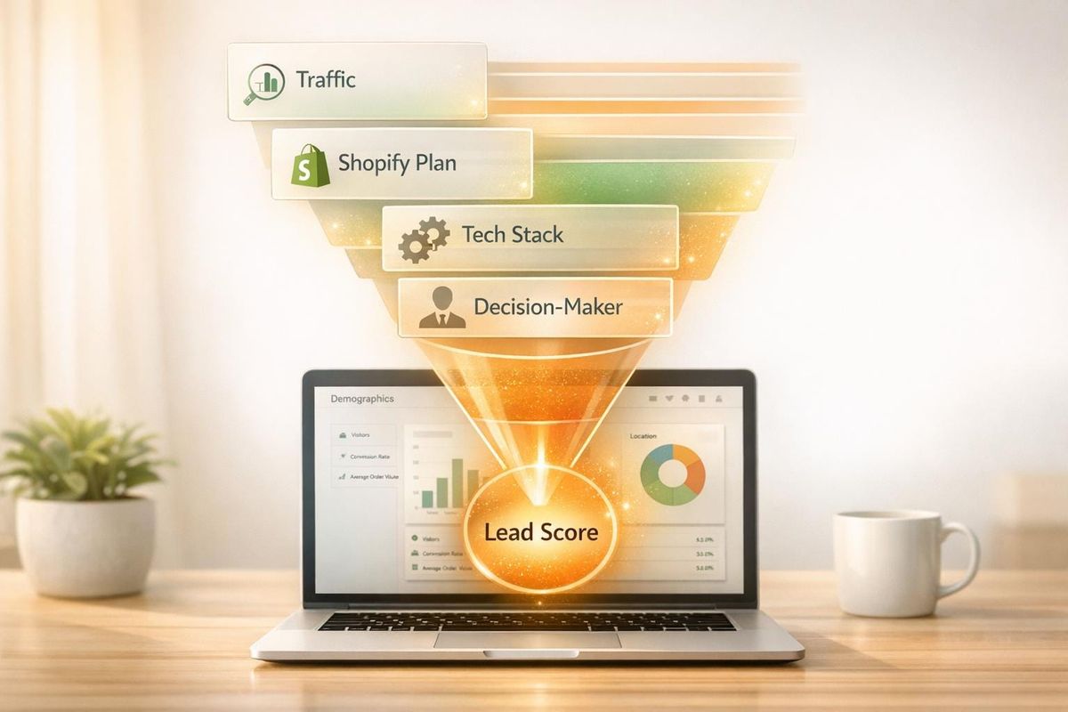 Customer Demographics for Lead Scoring in Shopify