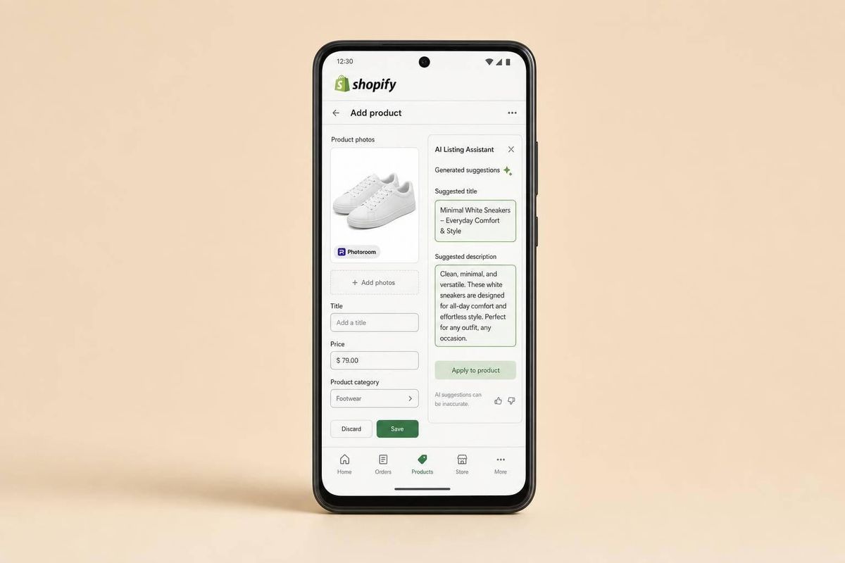 Photoroom launches Shopify app support on Android